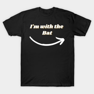 I'm With The Bat Halloween T-Shirt T-Shirt